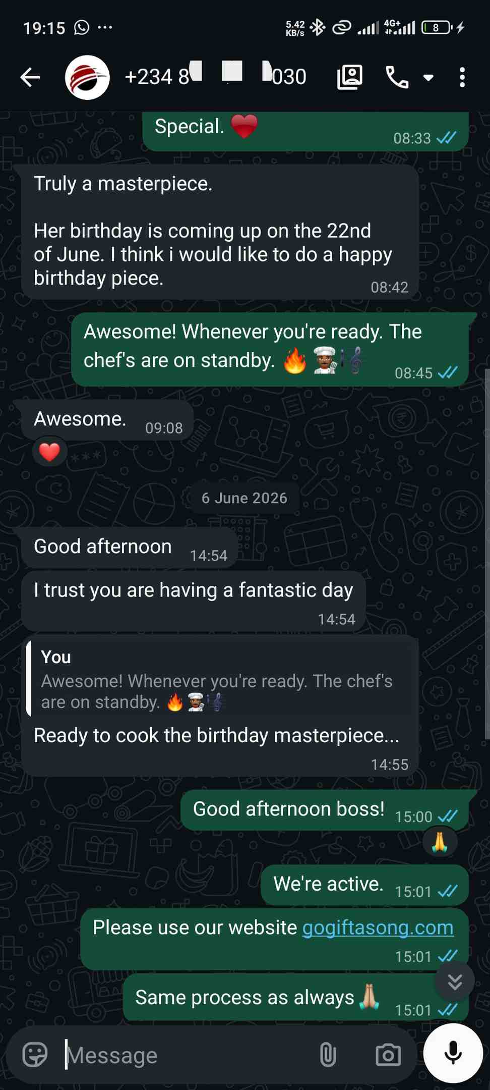 Customer review